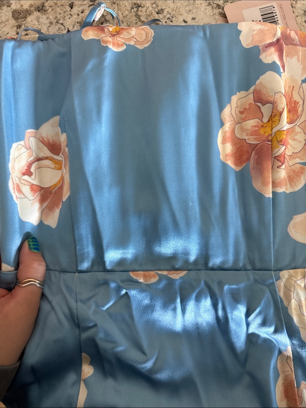 Sau Lee SOFIA FLORAL DRESS 4 - Picture 8 of 11